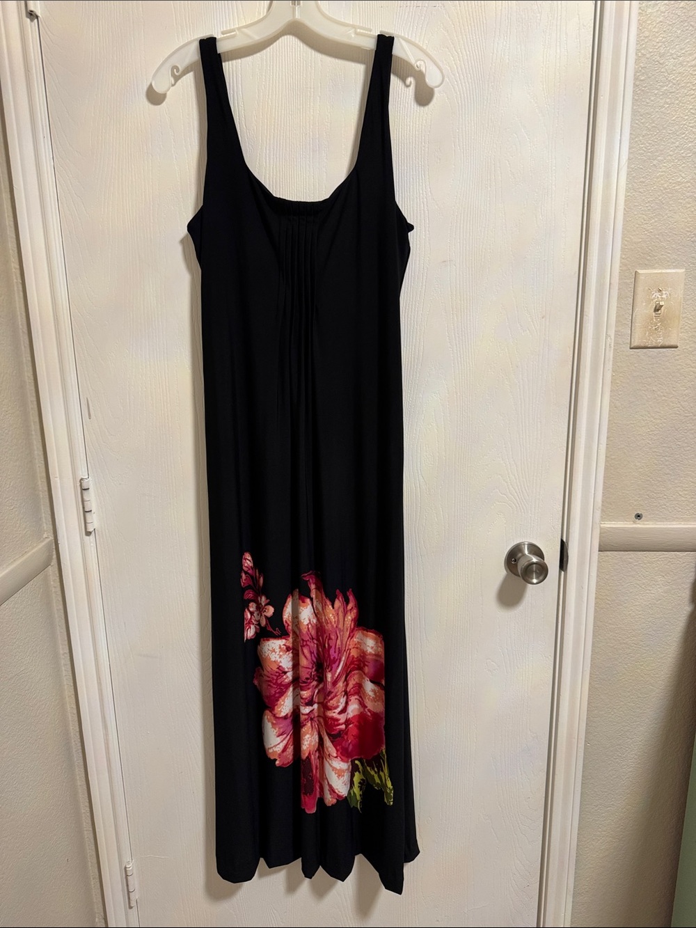 Glamour Tropical Maxi Dress Classy Watercolor Floral Women's 16 Summer Beachwear